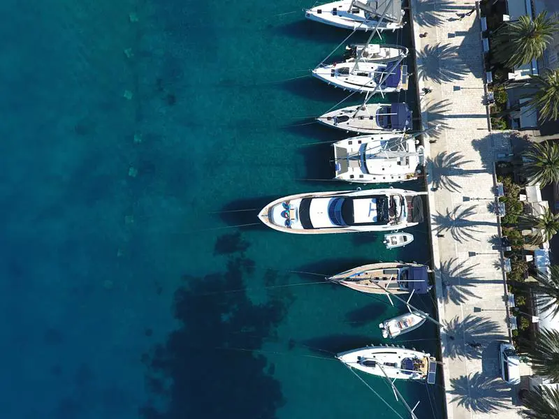 Mowana Yacht docked at the marina