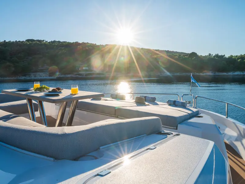 Front of Boat