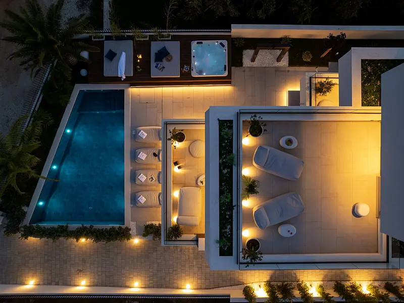 Night Aerial View